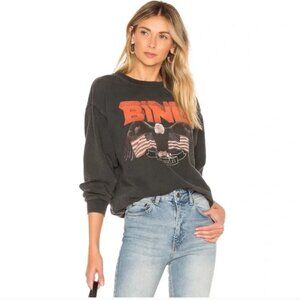 Anine Bing Vintage Eagle Graphic Sweatshirt XS